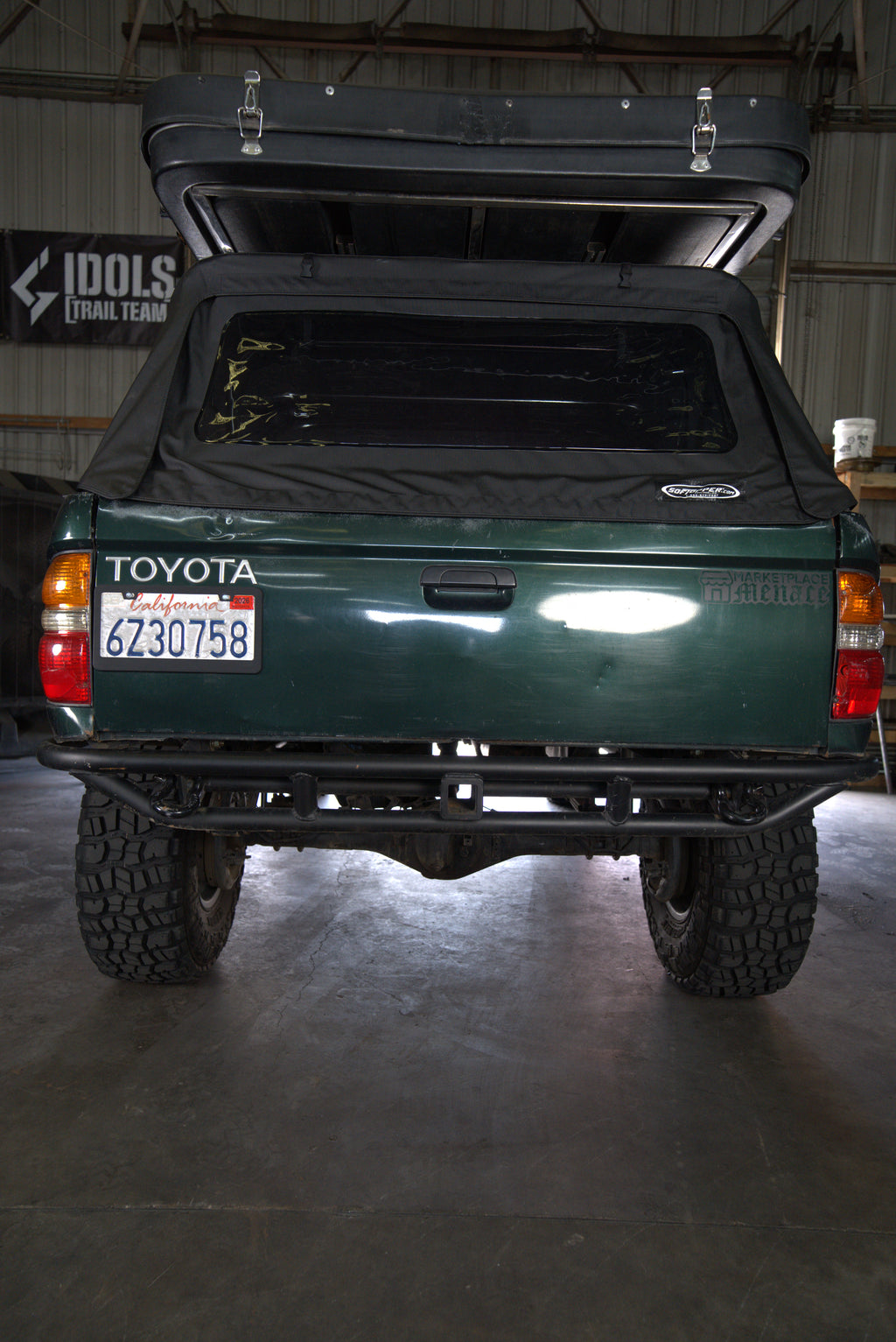 1st Gen Tacoma Rear Bumper Mounting Plates